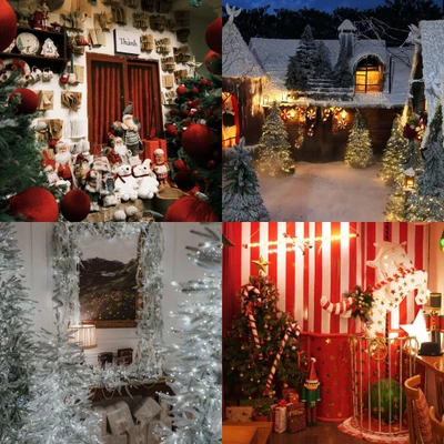 quán cà phê trang trí giáng sinh đẹp ở sài gòn