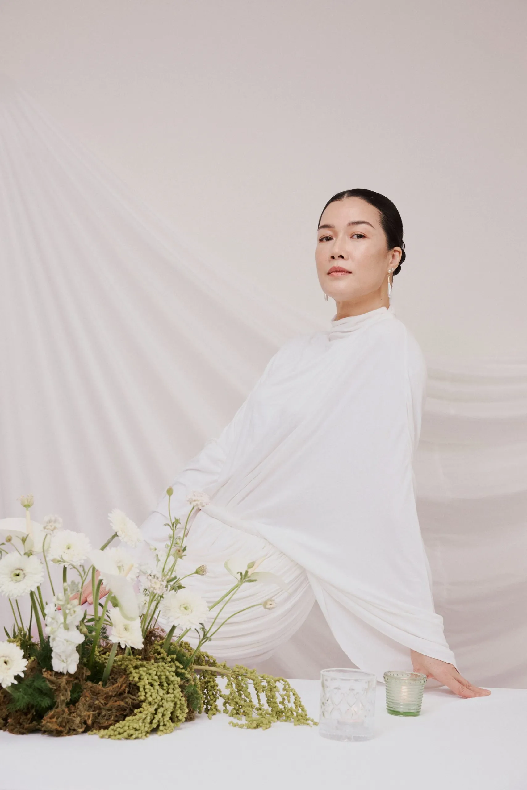 Doanh nhaan Kim Oanh theo đuổi triết lý “All things flow”.