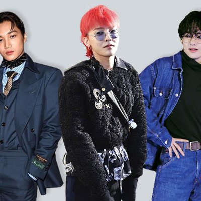 Thời trang sao Hàn của G-Dragon, BTS V và EXO Kai