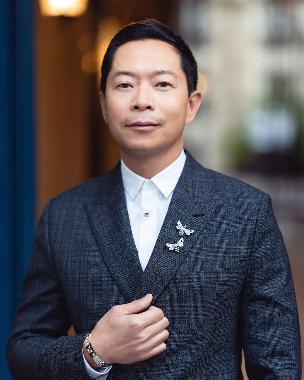 Ông Charles Leung làm việc tại Chaumet
