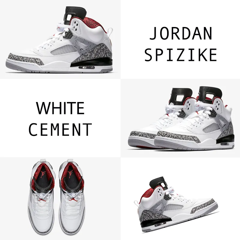 Jordan Spizike Cement được phát hành vào năm 2007 và phiên bản lần này ra đời như một món quà kỷ niệm 10 năm thành lập mà nhà Jordan dành cho người hâm mộ. Siêu phẩm lần này có hai phiên bản là màu trắng và màu đen vừa mới được chính thức lên kệ vào ngày 20/6 vừa qua chắc chắn sẽ gây được một tiếng vang lớn trong giới giày sneaker thời trang.