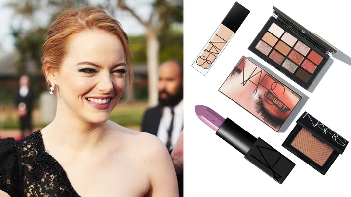 quả cầu vàng 2018 nars emma stone