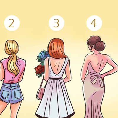 trắc nghiệm tính cách bằng hình ảnh cô gái