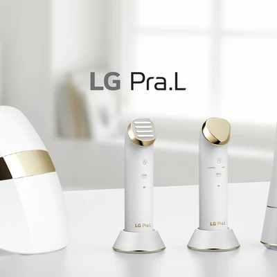 bộ sản phẩm LG Pra.L dưỡng da