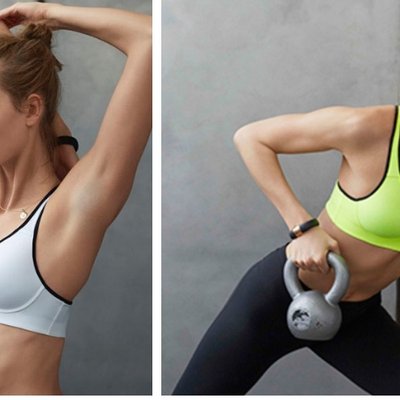Karlie Kloss với hoạt động rèn luyện thể thao (Nguồn: ELLE)