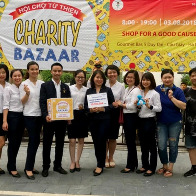Novotel Suites Hà Nội tổ chức hội chợ từ thiện gây quỹ vì bệnh AIDS