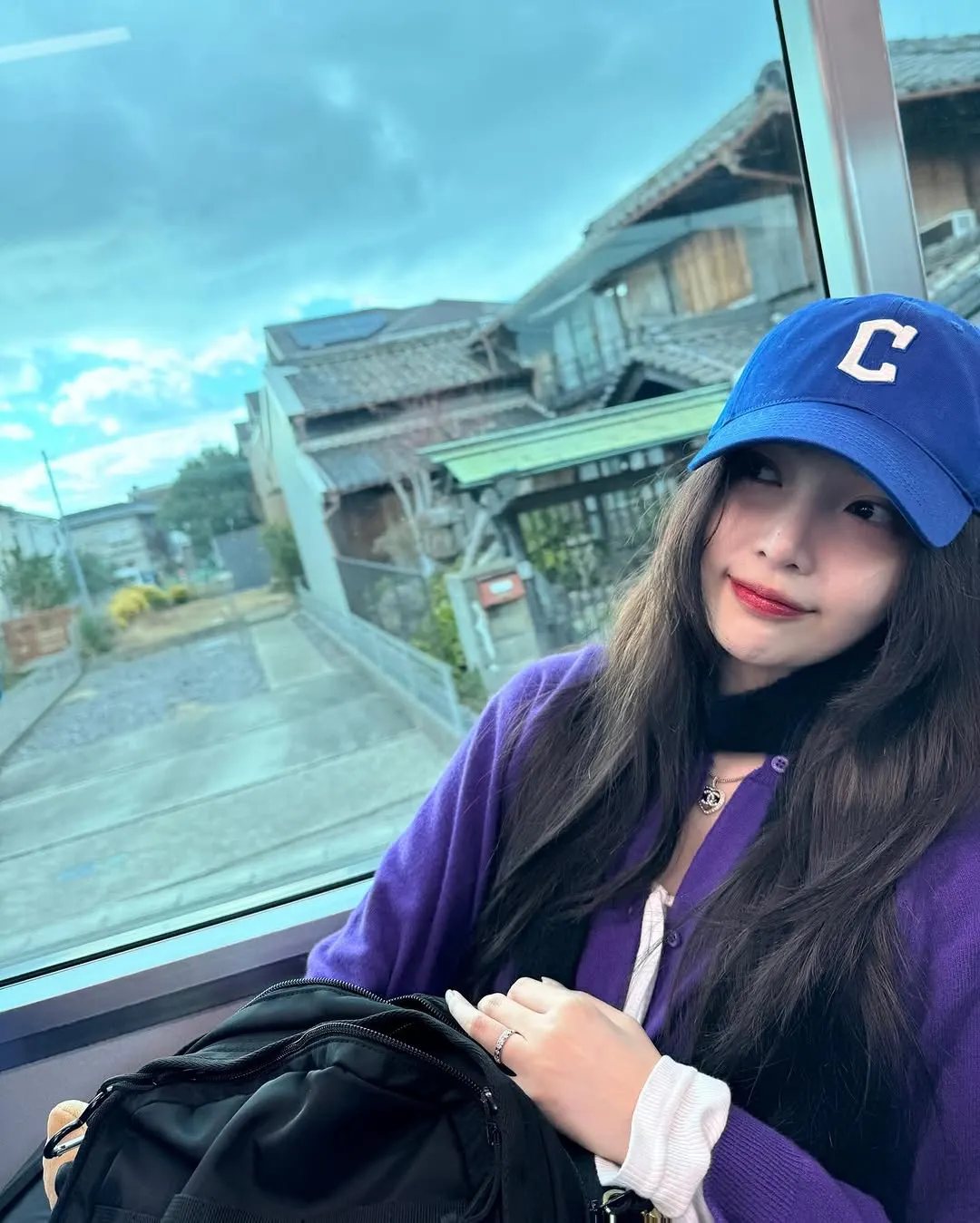 Joy mũ xanh dương cobalt