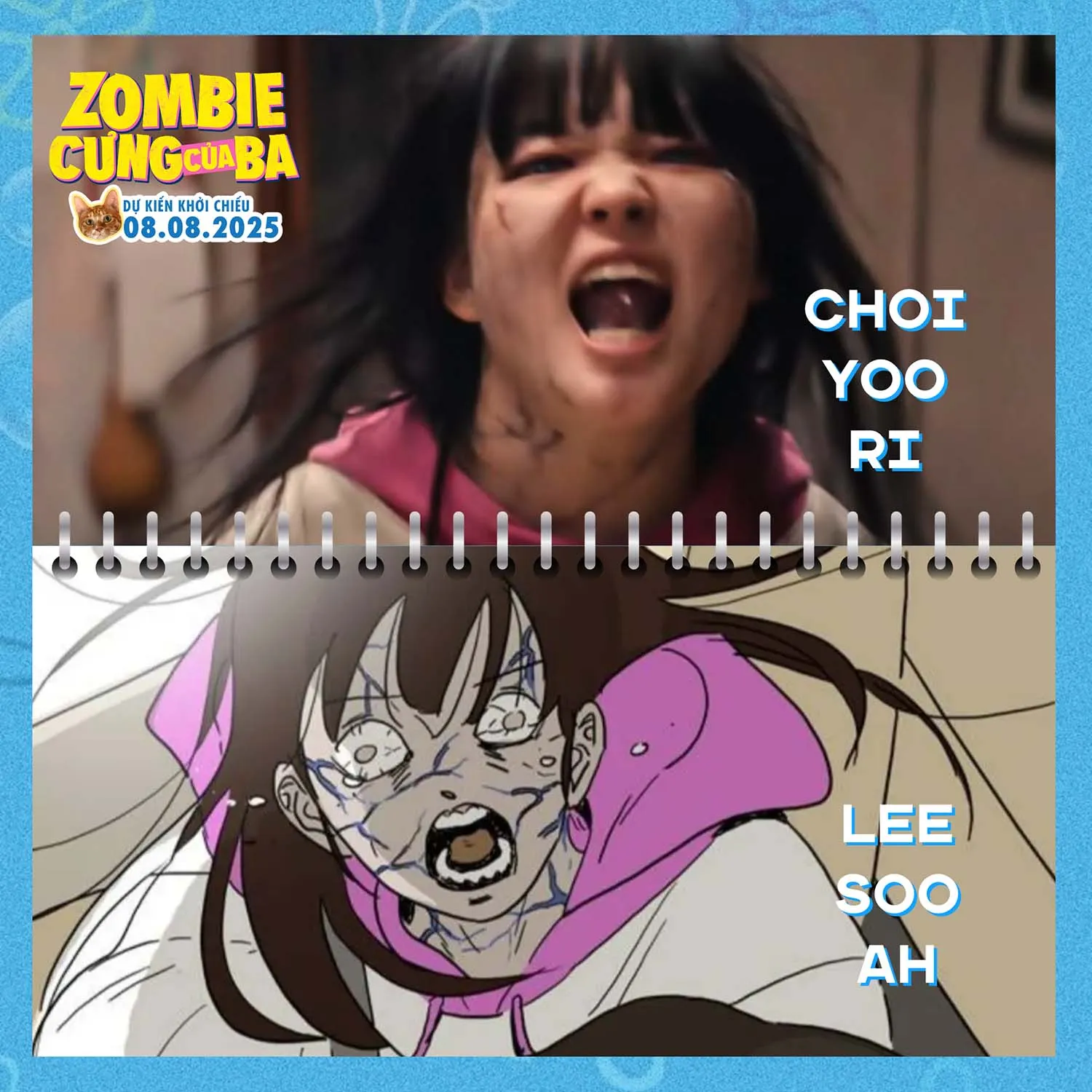Diễn viên nhí Choi Yoo Ri nhân vật con gái của Jung Hwan trong Zombie Cưng Của Ba