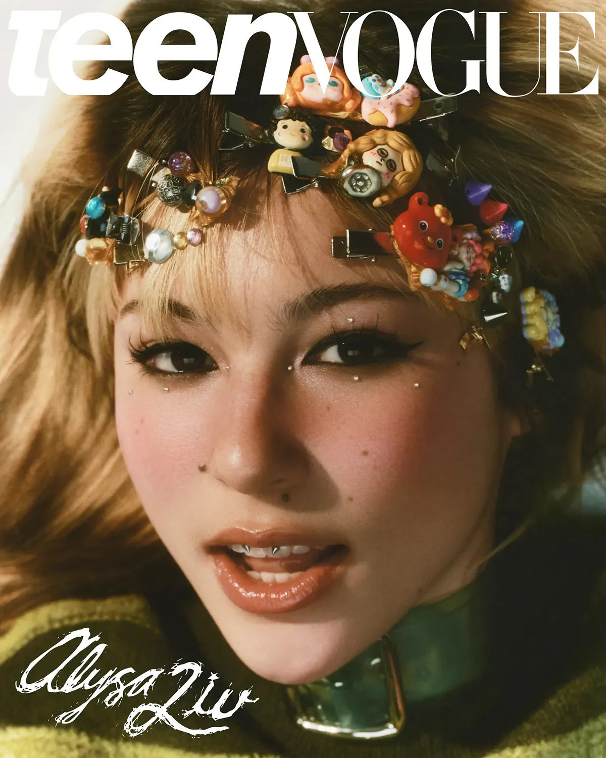 thiên thần băng trên trang bìa teen vogue mỹ