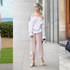 Quần lửng ống rộng mặc với áo gì thì thời trang nhất?