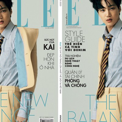 Tạp chí Phái đẹp ELLE nam thần tượng Kai