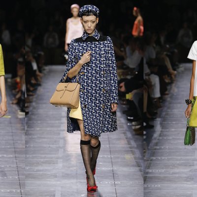 BST Prada Xuân – Hè 2019: Khi Twiggy hóa thân thành nàng IT Girl thế kỉ 21