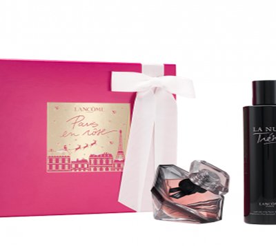 Những món quà Giáng sinh ngập sắc hồng từ Lancôme ELLE VN