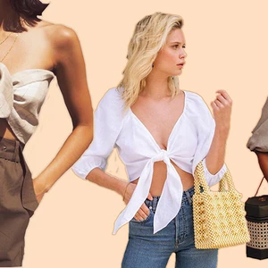 Crop top thắt nơ 24