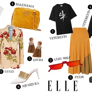 ELLE Style Calendar: Thướt tha và mềm mại cùng chân váy xếp ly (30/9 - 6/10)