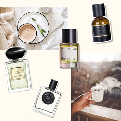 Hình ảnh các dòng nước hoa lấy cảm hứng từ đồ uống.
