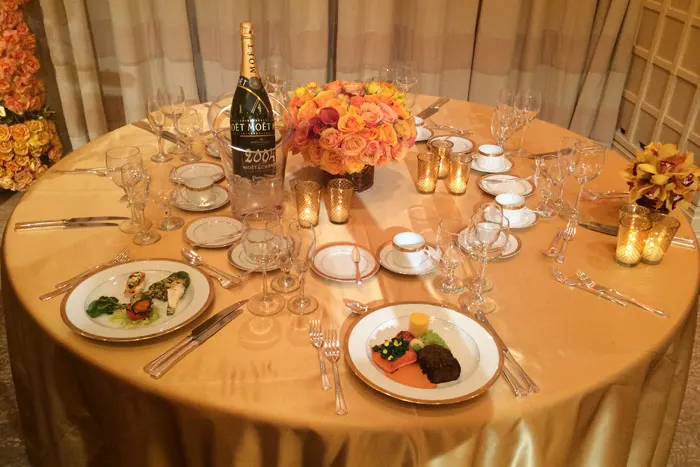 Hé lộ thực đơn của lễ trao <mark class=