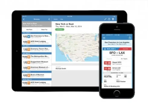 Lên lộ trình du lịch cùng với Tripit 7 ứng dụng smartphone du lịch như 1 người sành điệu - Tripit - elle việt nam