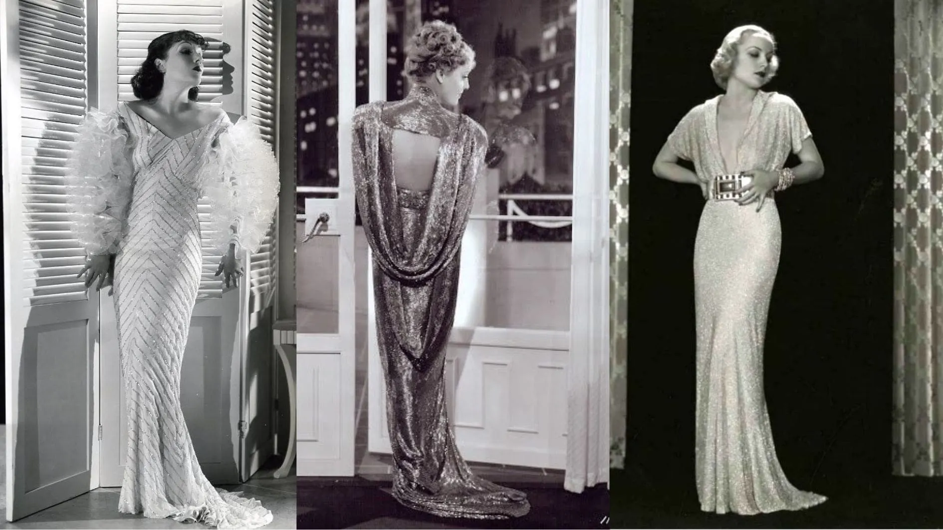 Các thiết kế thời thuợng của phong cách Hollywood Glamour