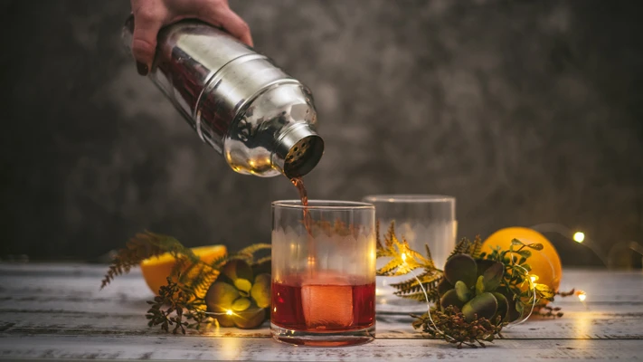 sản phẩm trang trí quầy bar giáng sinh
