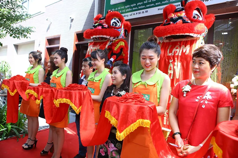 lễ khai trương trung tâm