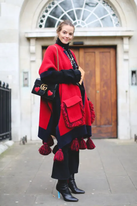Muôn vẻ street style tại Tuần lễ thời trang London Thu-Đông 2017 - ELLE VN