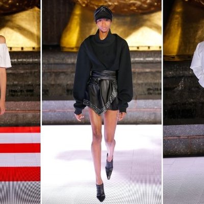 Người mẫu diện thiết kế BST Alexander Wang Spring 2020