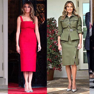 200 ngày thời trang của đệ nhất phu nhân Melania Trump - ELLE VN