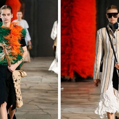 Công nghệ và tay nghề thủ công trong thời trang mùa mốt Xuân - Hè 2019 (Ảnh: Loewe)