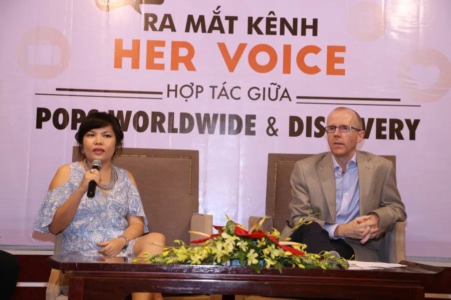 POPS World Wide hợp tác cùng Discovery ra mắt ‘Her Voice’ ELLE VN