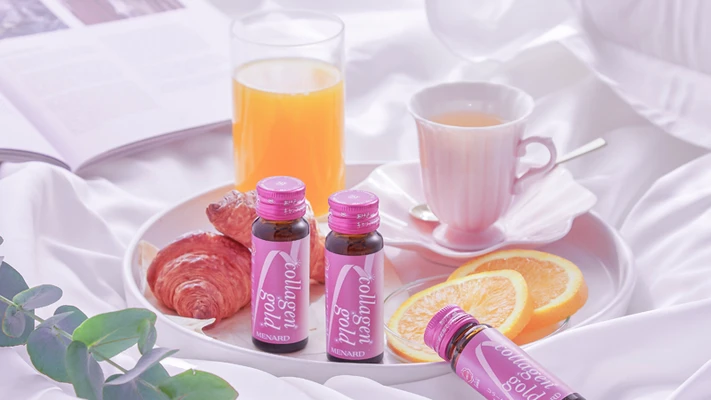 duy trì nét thanh xuân nhờ nước uống collagen