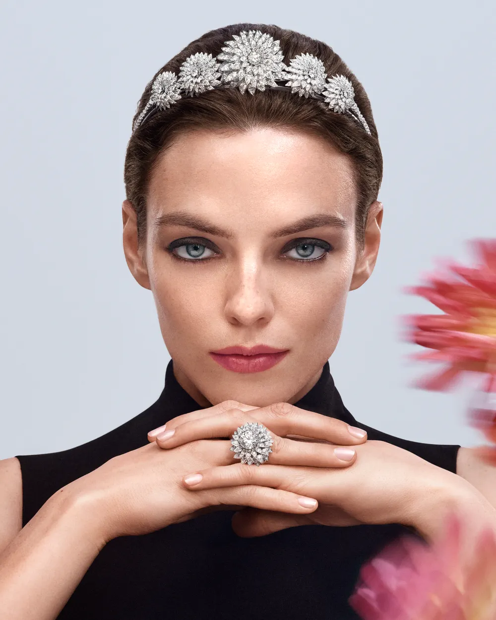 Bộ trang sức Thược dược chaumet 