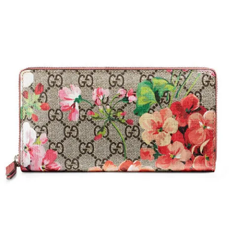 Ví nữ cầm tay hàng hiệu Gucci GG Bloom