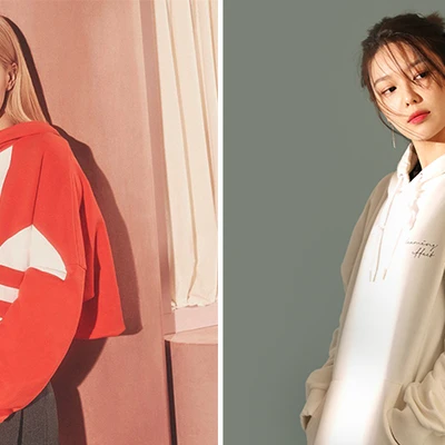 3 kiểu dáng hoodie được sao Hàn yêu thích nhat