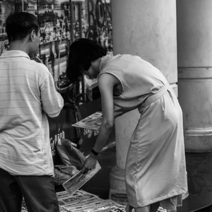 Li Lam tren duong pho SaiGon 09