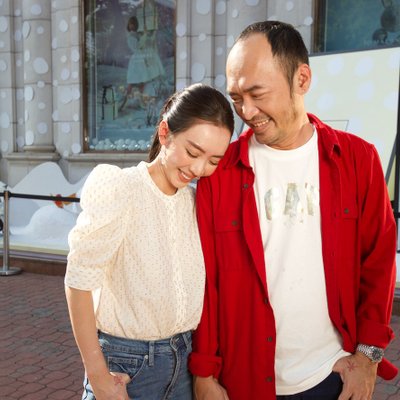 gia đình thu trang tiến luật bộ ảnh mùa lễ hội