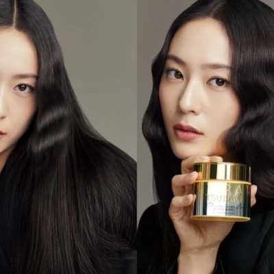 Sản phẩm Tsubaki giúp tóc chắc khỏe.