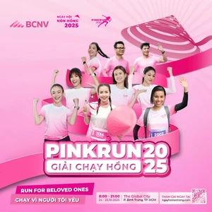 Giải Chạy Hồng 2025 - Chạy vì người tôi yêu