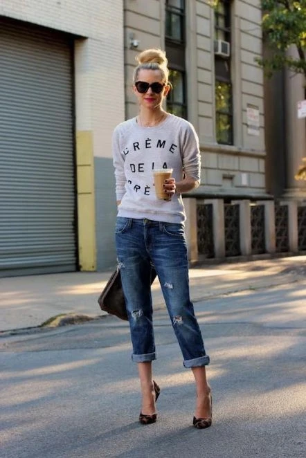 thời trang tuổi 30 với quần jeans