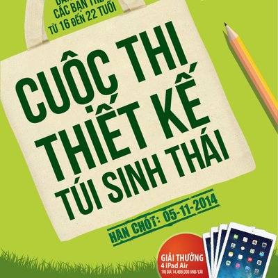 cuoc thi thiet ke Eco bag ellevn