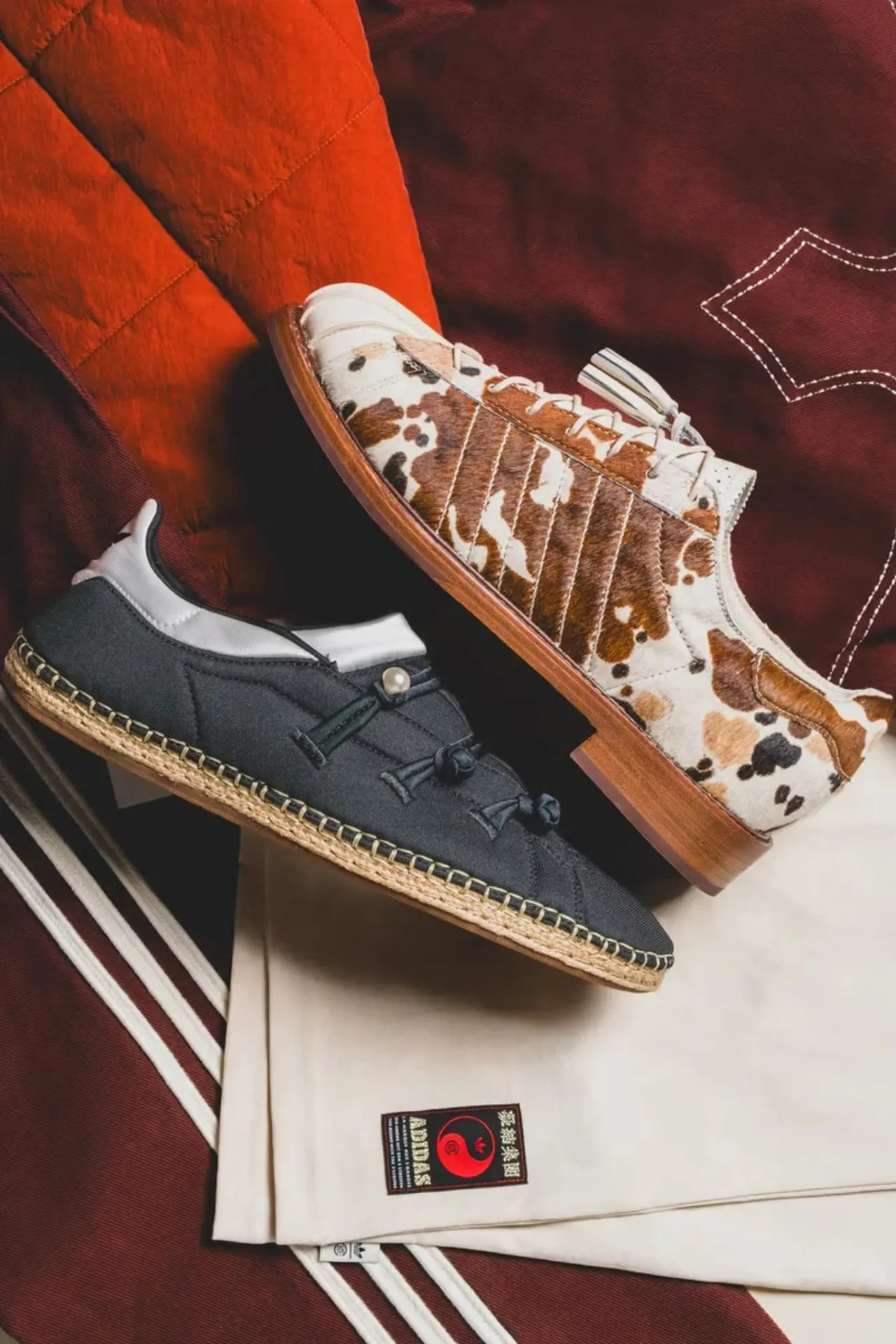 Adidas kết hợp cùng Clot cho ra 2 mẫu giày - Qi Low và Super Dressing