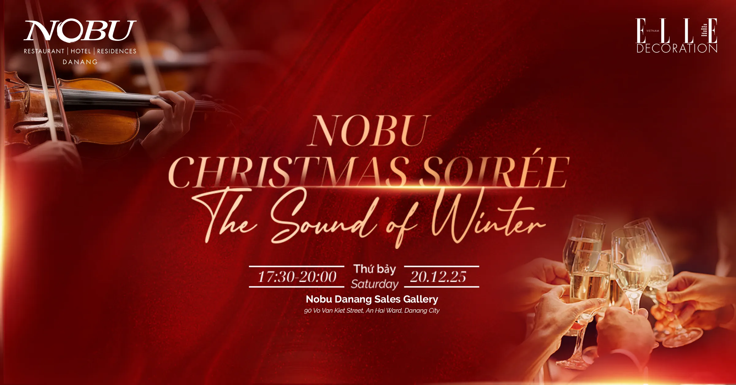 Nobu Danang mang đến chuỗi trải nghiệm mùa lễ hội kết hợp âm nhạc, nghệ thuật hấp dẫn