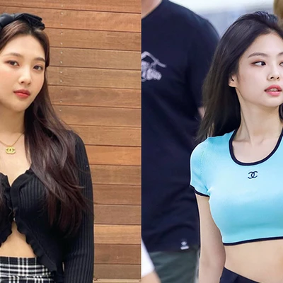 jennie, joy phong cách thời trang high teen