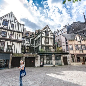 du lịch pháp rouen