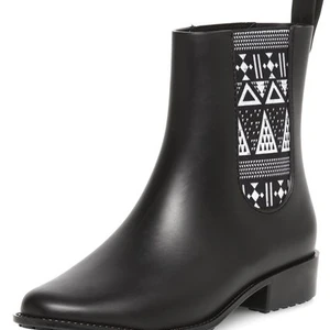 Giày mùa mưa Dorothy Perkins Black Mel Gusset Ankle Wellies