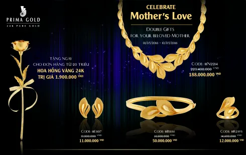 Prima Gold ra mắt BST và nhiều ưu đãi mừng Ngày của Mẹ - ellevietnam 02