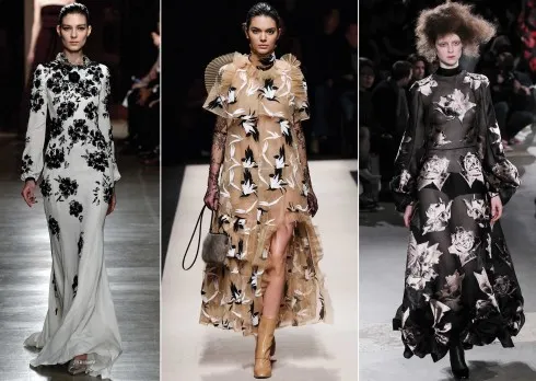 Từ trái qua: Carolina Herrera, No.21, Alexander McQueen
