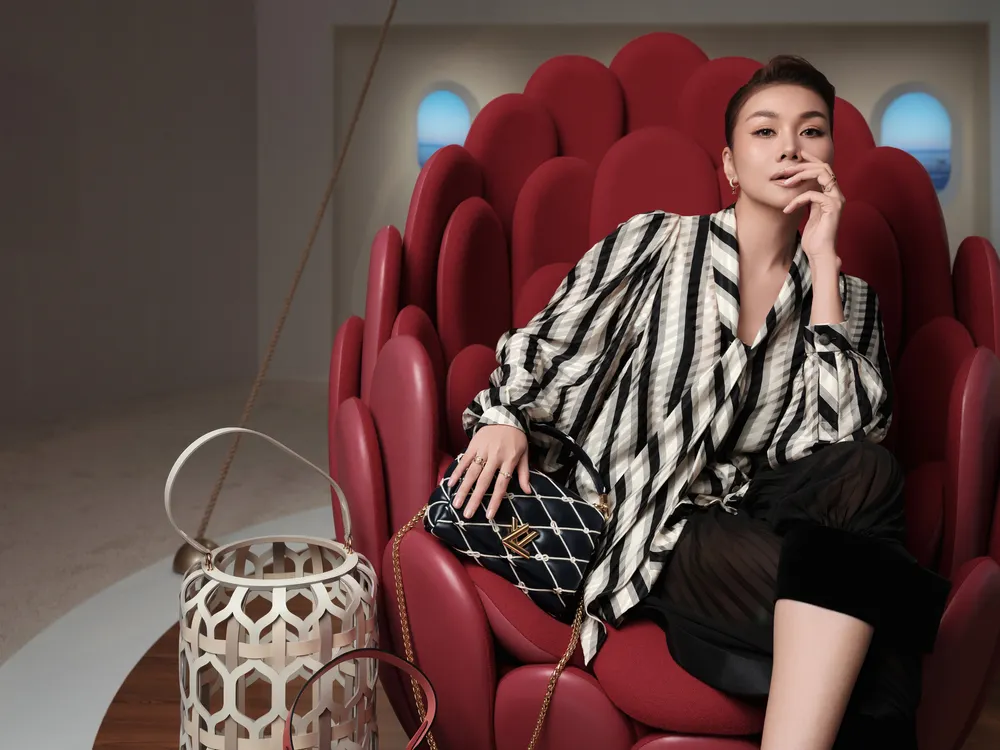 thanh hằng tại Triển lãm Savoir Rêver Louis Vuitton 