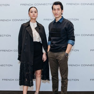 Phạm Quỳnh Anh và Liên Bỉnh Phát tại sự kiện ra mắt BST Thu - Đông 2018 của thương hiệu French Connection 10