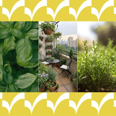 những loại thảo mộc cho ban công nhỏ